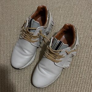 ShuShop Gray and Tan Women's Sneakers